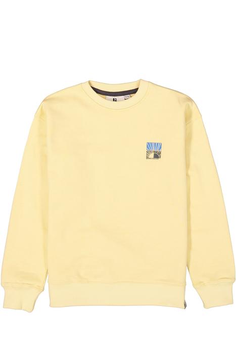 Pullover Longsleeve Sommer Junge Garcia gelb Rückenprint 140 152 176