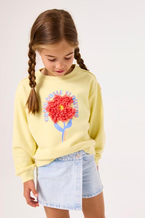 Sweatshirt Hoodie Sommer gelb Mädchen Garcia 92/98 104/110 116/122 128/134
